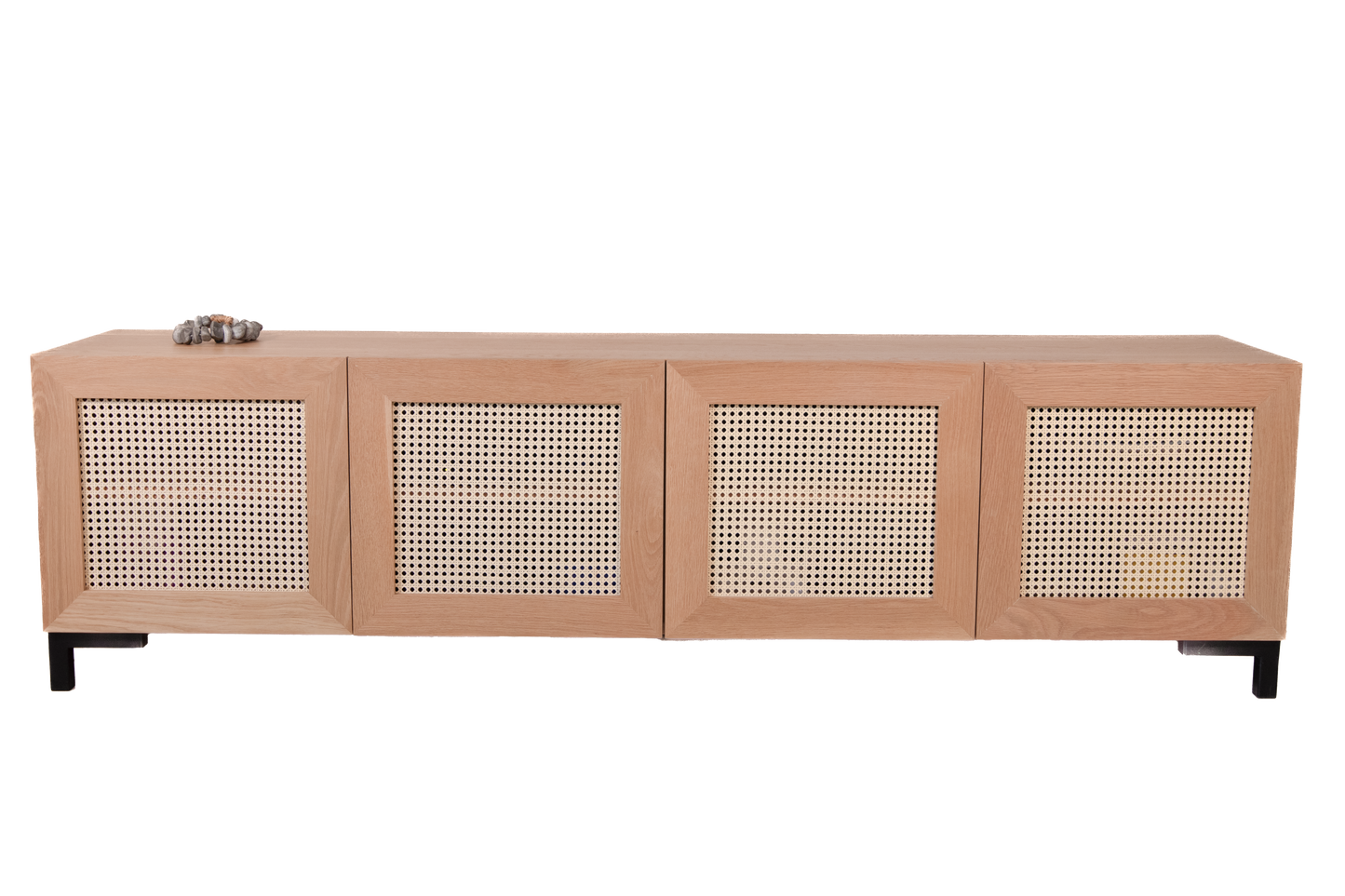 Rattan TV unit